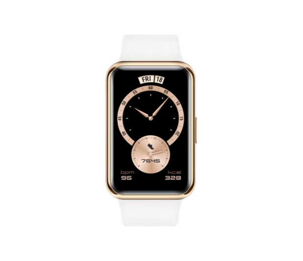 Huawei SMARTWATCH HUAWEI Watch Fit Elegant Złoty/Biały # - 1375402 - zdjęcie